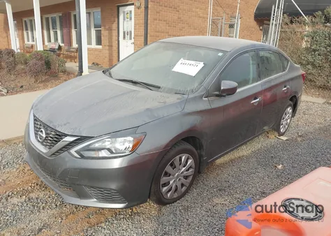 2017 Nissan Sentra S from USA, damaged, VIN 3N1AB7AP8HY373116